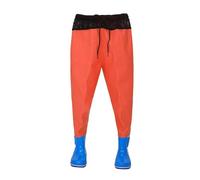Botas de lluvia para niños, pantalones de lluvia, botas de juveniles para niños pequeños, botas de a de agua con Botas de lluvia Botas Agua Niño (Orange, 2-3 Years)