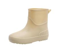 Botas de lluvia Wellington para mujer, ligeras, de EVA, duraderas, cómodas, para exteriores, impermeables, antideslizantes, para lluvia, barro, A B, 37 EU