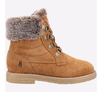 Hush Puppies Mini Florence Júnior Infantil Niña Moda Ante Botas Casual Marrón
