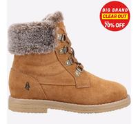 Hush Puppies Botas Mini Florence Ante Casual para Niñas Marrón