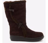 Botas De Moda De Cuero Suede Para Mujer Rocket Dog De Caño Alto Marrón