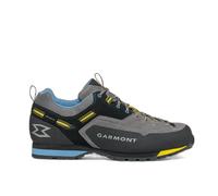 GARMONT Dragontail LT Evo - Zapatillas de senderismo transpirables y estables para hombre, con forro interior de malla y suela antideslizante, zapatos de senderismo, gris y amarillo limón, 45 EU