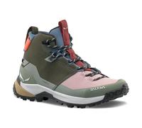 Calzado de senderismo para mujer Salewa Puez 2 Mid Ptx W Talla de zapato (EU): 40 / Color: verde