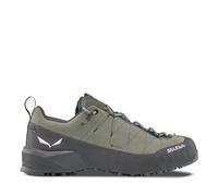 Salewa - Zapatillas de senderismo Mujer - Wildfire Leather 2 GTX W Shadow/Black para Mujer - Talla 40,5 - Verde Verde 40.5