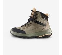 Botas de montaña y trekking impermeables de piel Mujer Forclaz MT100 37