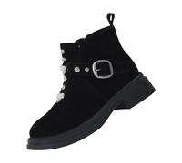 Botas de Montar A Caballo,Botas Tacticas Cómoda Moda Suela de Crepe Antideslizante Confortables Botines Campera Botines Estilo Motero Aire Libre Zapatos Chunkyrayan Outdoor