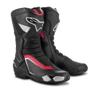Botas de Moto Alpinestars Alpinestars SMX-6 V3 Negro/Plateado/Rojo42 Negro,Plateado,Rojo
