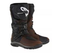 Botas de moto Alpinestars Corozal Adventure Oiled Drystar Marrón y Negro 44,5