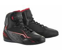 Botas De Moto Alpinestars Faster 3 Color: Negro/Gris/Rojo Talla: 12=(45,5)
