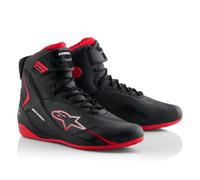Botas de moto Alpinestars Faster-4 colección HONDA negras y rojas 44