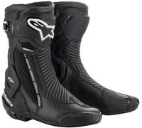 Alpinestars Botas SMX Plus V2, x Unisex Adulto, Negro Blanco Rojo, Small