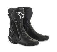 Alpinestars SMX Plus V2 Gore-Tex Botas de moto, negro-blanco, tamaño 42 para Hombres