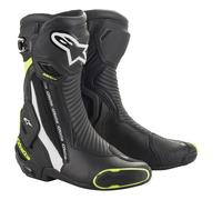 ALPINESTARS Botas SMX Plus V2 Black / White / Yellow Fluo 41