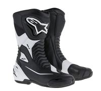 Botas De Moto Alpinestars SMX S Color: Negro/Blanco Talla: 48