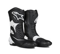 Alpinestars Smx S - Botas de motorista (talla 50), color negro y blanco