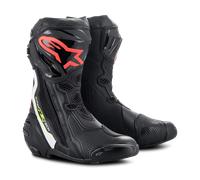 Botas de moto Alpinestars Supertech R Negro/Blanco/Rojo/Amarillo44 Negro,Blanco,Rojo,Amarillo