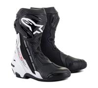 Botas de Moto Alpinestars Supertech R Negro/Blanco43 Negro,Blanco
