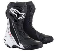 Botas de Moto Alpinestars Supertech R Negro/Blanco46 Negro,Blanco
