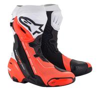 Botas De Moto Alpinestars Supertech R Ventiladas (Negro/Blanco/Rojo) Talla: 43