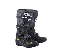 ALPINESTARS Botas Tech 5 Black / Gray / Fluorescent Yellow 8 (EU 42)