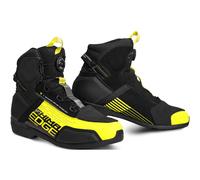 Botas de moto, botas blindadas CE de cuero para carreras de motos para Hombre