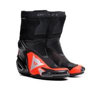 Botas de moto Carreras Hombre Dainese AXIAL 2 Black/Red-Fluo