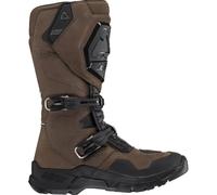 Leatt ADV Hydradri 7.5 Short Botas de moto impermeables, marrón, tamaño 45 46 para Hombres