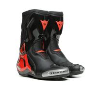 Botas De Moto Dainese Torque 3 Out Color: Negro/Neón Rojo Talla: 44