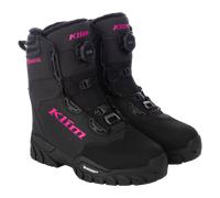 Botas de Moto de Nieve Klim Fierce GTX BOA Mujer Negro - Rosa Glo38,5 Negro - Rosa Glo