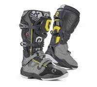Botas de moto Eleveit X-Legend gris-amarillo liquidación 45