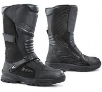 Botas de cuero Forma Touring Impermeable ADV Tourer Negro