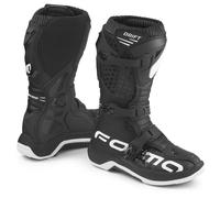 Forma Drift Botas de motocross infantiles, negro, tamaño 36 para Niños
