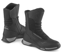 Forma Glider Dry Botas de moto, negro-gris, tamaño 45 para Hombres