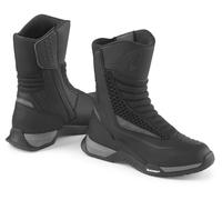 Forma Glider Dry Botas de moto para mujer, negro-gris, tamaño 38