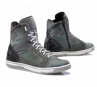 Forma Hyper Zapatos de moto impermeables, gris, tamaño 42