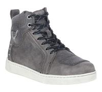 Botas de moto Harley-Davidson Bateman de 4"" para mujer, de metal, color gris, talla 6.5