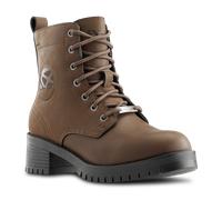 Ixon Krafter WP Botas de moto impermeables para mujer, marrón, tamaño 41