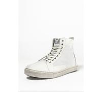 John Doe Neo White Zapatos de moto, blanco, tamaño 44 para Hombres