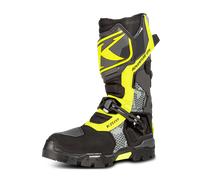 Klim Adventure GTX Botas de Motocross, gris-amarillo, tamaño 41 38 40 para Hombres