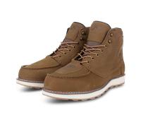 Klim Blak Jak 2026 Botas de motocicleta de cuero perforado, marrón/beige, Talla 9