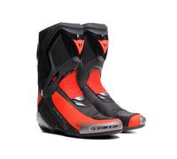 Botas de moto Microfibra Hombre Dainese TORQUE 14 Black/Red-Fluo