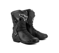 Alpinestars Stella SMX-6 Drystar® v3 Botas de moto impermeables para mujer, negro-plata, tamaño 37