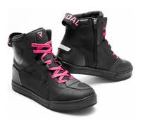 Botas de moto mujer Rebelhorn Vandal II negro-rosa 36