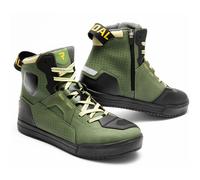 Botas de moto Rebelhorn Vandal II en color caqui, negro y naranja 48