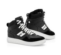 Botas de moto Revit Pacer en blanco y negro 45