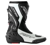 RST Tractech Evo D3O Botas de moto perforadas, Negro/Blanco, Talla 39