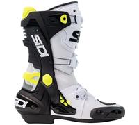 Botas de moto SiDi Rex blanco-negro-amarillo 46