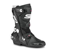 Sidi Rex Botas de motocross, negro-blanco, tamaño 42