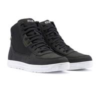 Botas De Moto TCX Mood 2 Para Todo Clima Gore-Tex Negras / Blancas / Verdes