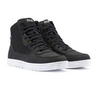 Botas De Moto TCX Mood 2 Para Todo Clima Gore-Tex Negras / Blancas / Verdes